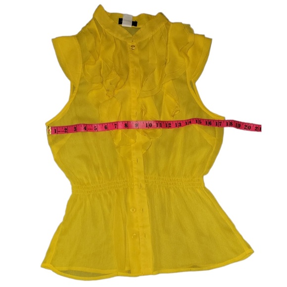 (W) Yellow Blouse From Seduction - Picture 5 of 5